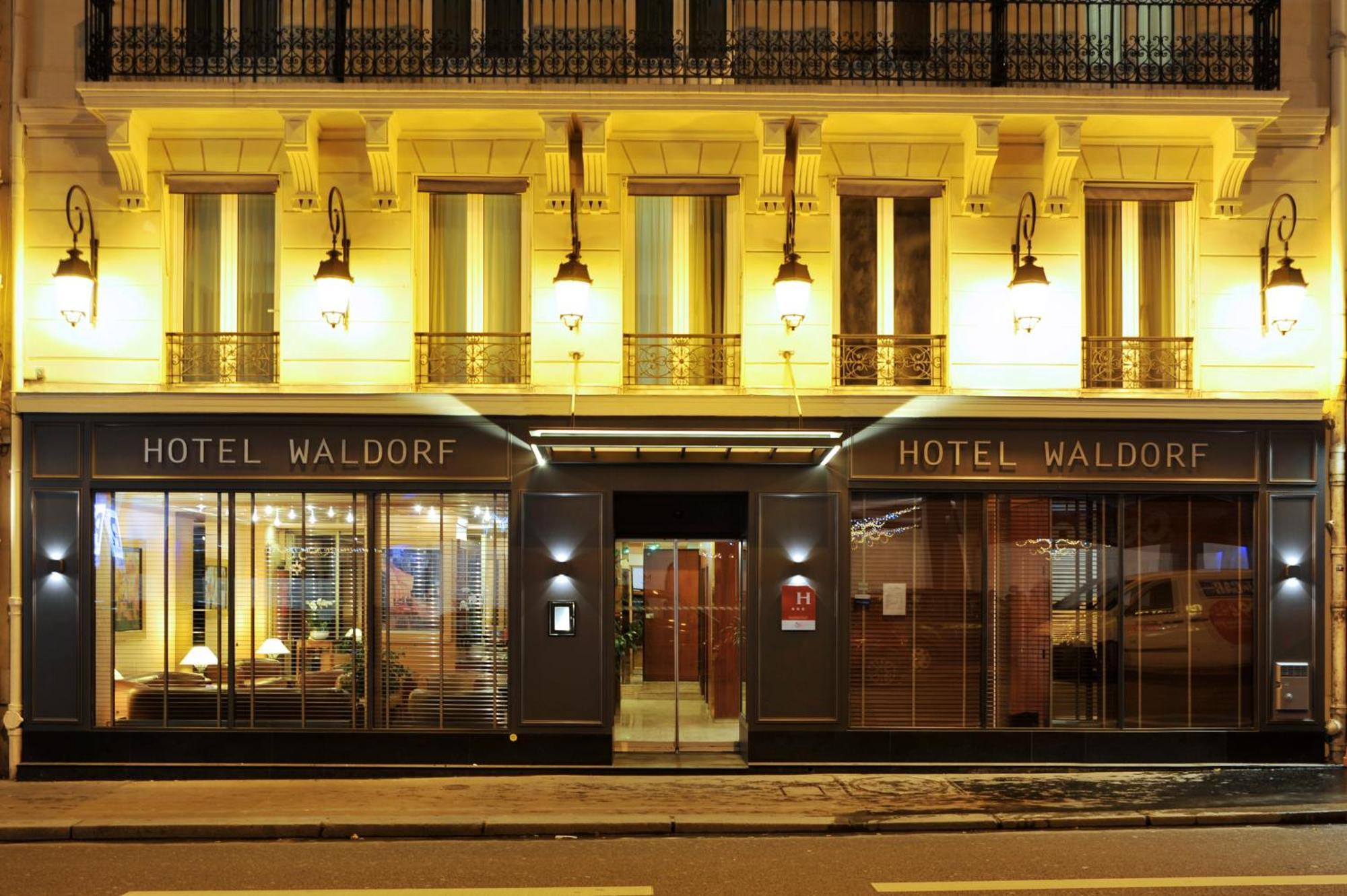 Hotel Waldorf Montparnasse Paris Exterior foto